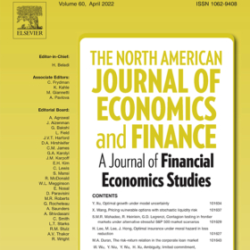 Martin Časta published new paper in North American Journal of Economics and Finance